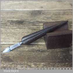 Early Antique Winsor & Newton 1832-1870 Artists Scalpel Rosewood Handle