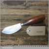 Vintage Geo Barnsley Cobbler’s Leatherworking Round Edge Heel Knife - New Old Stock