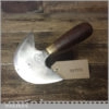 Vintage 5” Geo Barnsley & Sons Saddlers Round Knife Rosewood Handle