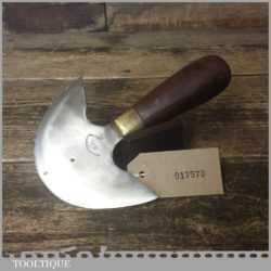 Vintage 5” Geo Barnsley & Sons Saddlers Round Knife Rosewood Handle