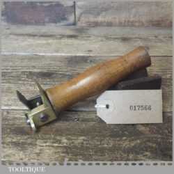 Scarce Vintage Dilley & Sons Cobbler’s Leatherworking Adjustable Sole Plane