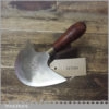 Vintage Geo Barnsley Saddlers Round Knife Mahogany Handle - Unused Condition
