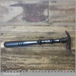 Beautiful Antique Jeweller’s Claw Hammer With Decorative Ebony Handle
