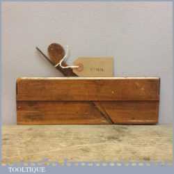 Antique 18th Century Round Moulding Plane - Wooden Unmarked