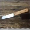 Vintage G Barnsley Cobbler’s Leatherworking Clip Shoe Knife - New Old Stock
