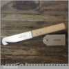 Vintage Geo Barnsley Cobbler’s Leatherworking Hooked Shoe Knife - New Old Stock