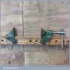 Vintage Pair Of Sash Clamp Heads Wooden Bar - Good Condition