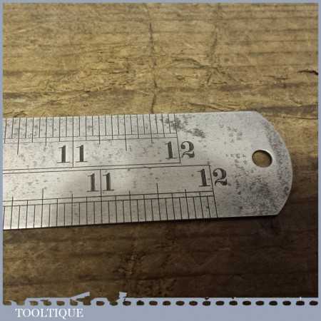 Vintage Rabone Chesterman 12” Imperial Steel Expansion Ruler No: 721 ...