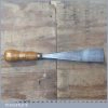 Antique E Muller Carpenter’s 2 ½” Heavy Duty Timber Framing Chisel - Sharpened Honed