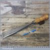 Antique E Muller Carpenter’s 2 ½” Heavy Duty Timber Framing Chisel - Sharpened Honed