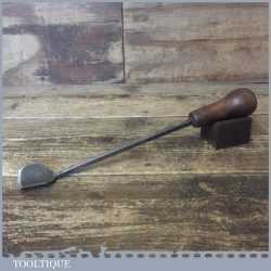 Vintage Charles Taylor's Screw Brand 1 ½” Spoon Gouge Chisel - Sharpened Honed