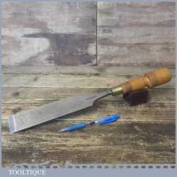 Antique Isaac Greaves 1825-1911 Carpenter’s 2” Firmer Paring Chisel - Sharpened Honed