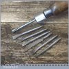 Vintage 7 Piece Beechwood And Brass Multi Tool - Good Condition