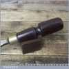 Antique J Buck Carpenter’s 1 - 7⁄16” Firmer Chisel Rosewood Handle - Sharpened Honed