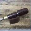 Antique J Buck Carpenter’s 1 - 7⁄16” Firmer Chisel Rosewood Handle - Sharpened Honed