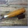 Scarce Antique I & H Sorby Carpenter’s 1 ¾” Gouge Chisel - Sharpened Honed