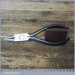 Vintage Elliot-Lucas 6” Round Nose Pliers - Good Condition