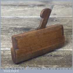 Vintage Luthiers 3 ½” Miniature Beechwood Compass Hollowing Plane