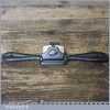 Vintage Stanley England No: 64 Flat Soled Metal Spokeshave - Ready To Use