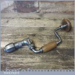Vintage Skinner Carpenter’s Ratchet Brace 6" Swing - Refurbished