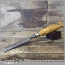 Vintage Robert Sorby Kangaroo Carpenter’s 1” Bevel Edge Chisel - Sharpened Honed