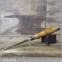 Vintage W Marples Carpenter’s 1/4” Cast Steel Sash Mortice Chisel - Sharpened Honed