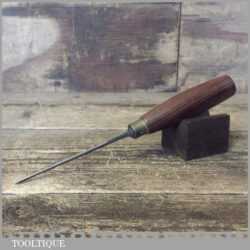 Vintage H Taylor 3/16” Wood Carving V Parting Chisel - Sharpened Honed