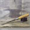Vintage W Marples Carpenter’s 1/4” Cast Steel Sash Mortice Chisel - Sharpened Honed