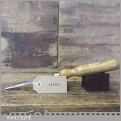 Vintage L. Clarkson Carpenter’s 1/4” Firmer Chisel - Sharpened Honed