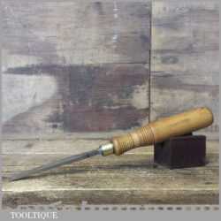 Vintage I. & H. Sorby Carpenter’s 3/8” Firmer Chisel - Sharpened Honed