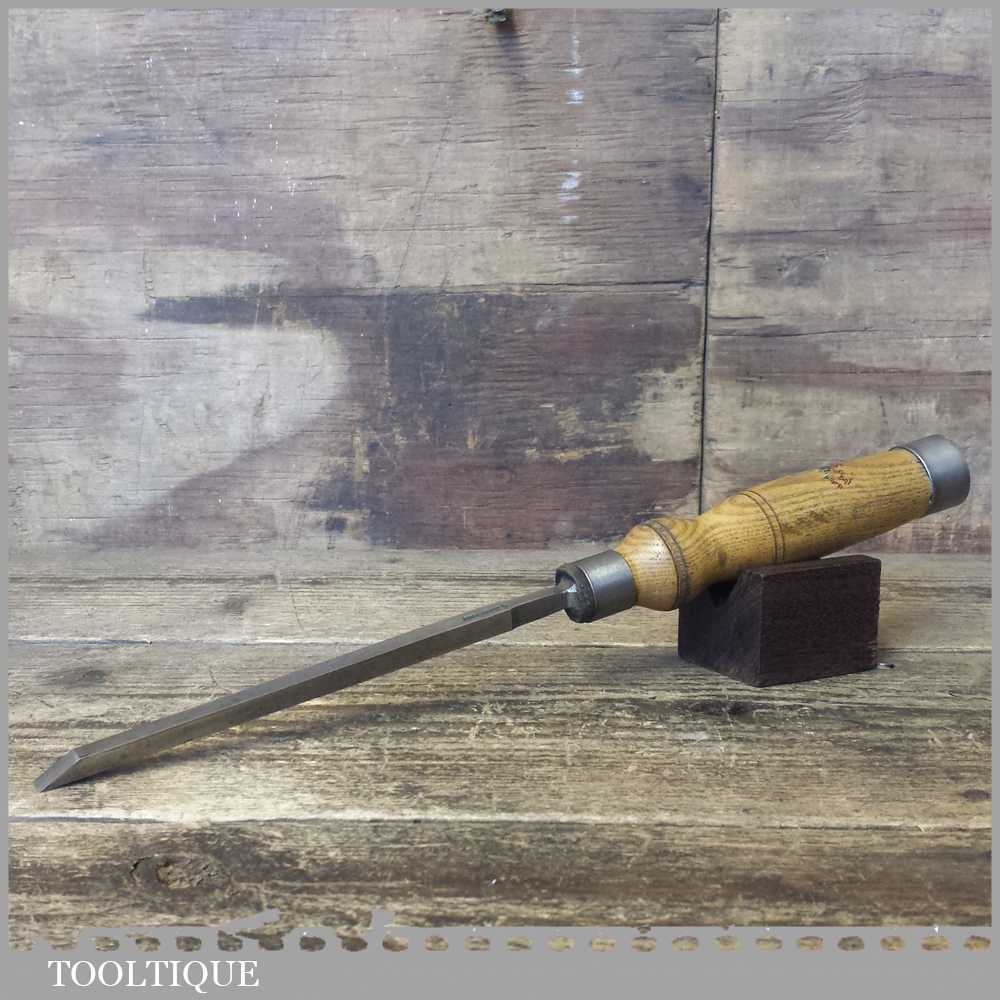 Vintage W. Marples Carpenter’s 5/16” Heavy Duty Flat Firmer Chisel - Sharpened Honed