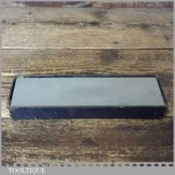 Vintage 8”x 2” Combination Oil Stone Fine Course Grit - Lapped Flat