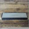Vintage 8”x 2” Combination Oil Stone Fine Course Grit - Lapped Flat
