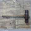 Small Antique Boat Builders Oak Caulking Mallet - Good Condition