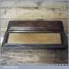 Vintage 9” x 2” Natural Washita Oil Stone In Mahogany Box - Ready To Use