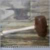 Handmade Saddler’s Leatherworking Lignum Vitae Punching Mallet