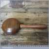 Saddlers Leatherworking Lignum Vitae Collar Stuffing Mallet - Mahogany Handle