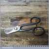 Vintage Depend Germany Cast Steel Scissor Style Secateurs - Sharpened Ready To Use