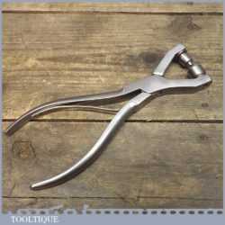 Vintage Eyelet Pincers Made By Ullathorne & Co. Of London - Leatherworking Tool