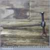 Vintage Panel Beater’s Round And Square Headed Planishing Hammer