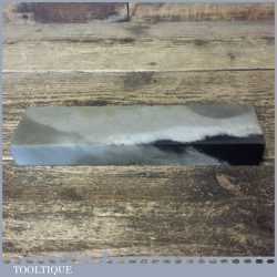 Unusual Vintage 8” x 2” Natural Honing Oilstone - Good Condition Lapped Flat