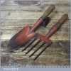 Nice Vintage English Made Gardener’s Fork and Trowel Set - Good Condition