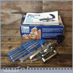 Vintage Boxed Record No: 044C Plough Plane 10 Cutters - Fully Refurbished