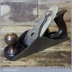 Vintage Stanley No: 4 ½ Wide Bodied Smoothing Plane - Fully Refurbished