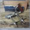 Vintage Boxed Stanley England No: 50 Combination Plough Plane - Fully Refurbished