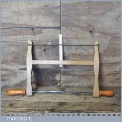 Vintage Robert Sorby Beechwood Bow Saw - Good Condition