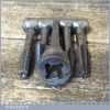 Vintage Henry Burtsal 5 Part Multi Tool Tapered Taps Die Reamer Plumber Gas Fitter