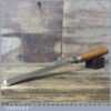 Vintage W. Marples Pattern Makers 1 ⅛” In Cannel Paring Gouge Chisel - Sharpened Honed