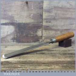 Vintage W. Marples Pattern Makers 1 ⅛” In Cannel Paring Gouge Chisel - Sharpened Honed