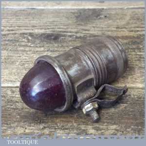 Antique RH Birmingham Rear Cycle Battery Powered Lamp Light - Good Condition Antique RH Birmingham Rear Cycle Battery Powered Lamp Light - Good Condition